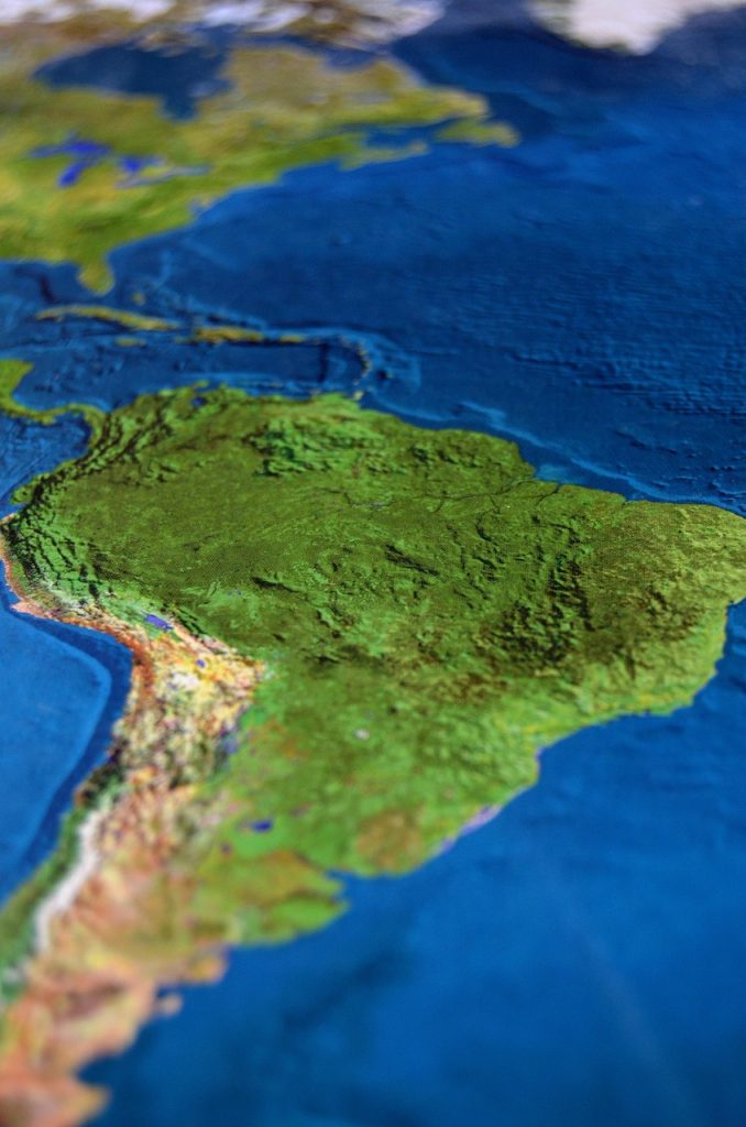 Exploring the detailed map of south america: geography and key features