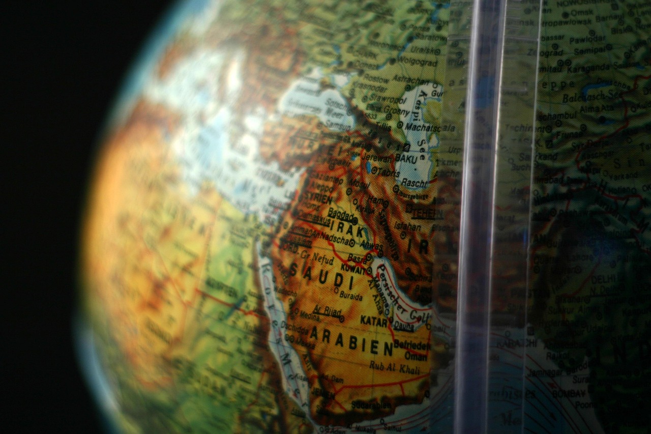 Map of the middle east: understanding its geography and key features