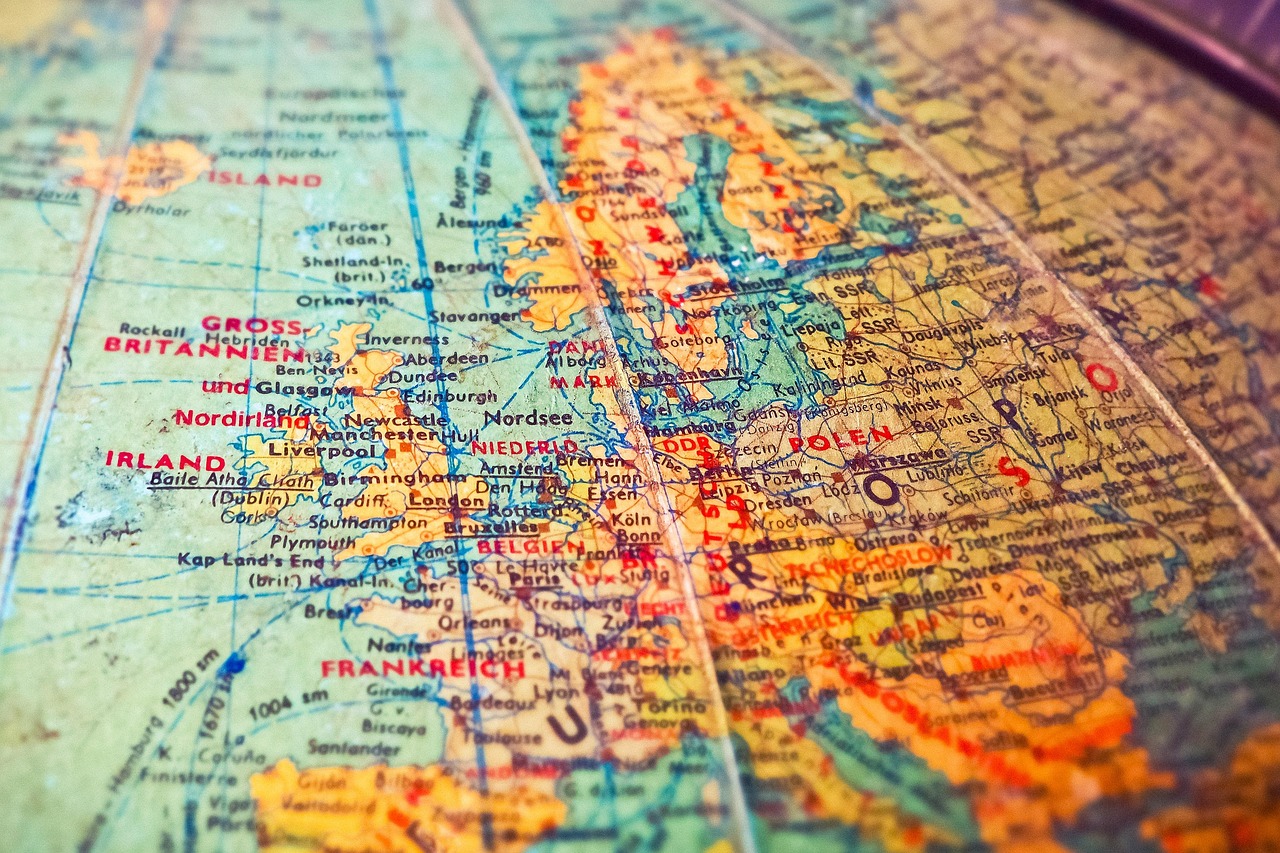Map of western europe: a detailed guide to countries and landmarks