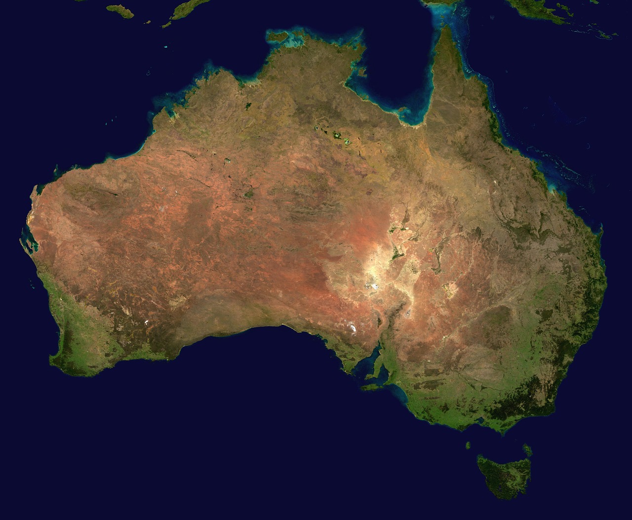 Map of Oceania: How the Pacific Splits Into Four Regions